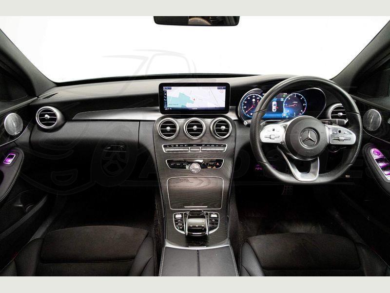 21611 mercedes benz c class c300d amg line premium plus 1950cc